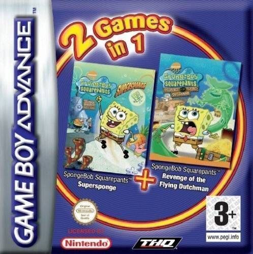 SpongeBob SquarePants Gamepack 1 (Europe) Game Cover